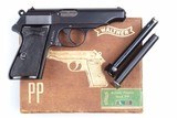 Walther, PP .22, Early Wartime, Commercial, Boxed 142347P, I-345 - 5 of 14