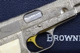 Browning, FN, Renaissance High Power, Early, Coin Finish, Cased, 72406, A-1571 - 4 of 17