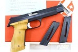 Rare Hammerli P240 Swiss Target Pistol, Boxed, P200690, I-1084 - 2 of 19