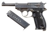 Walther P38 Pistol, Military, 9 Para, 9875, FB00791 - 1 of 13