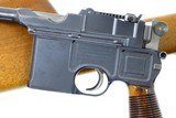 Mauser, C96, Broomhandle Pistol, Conehammer Stock, ANTIQUE, 1975, O-107 - 12 of 22