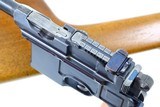Mauser, C96, Broomhandle Pistol, Conehammer Stock, ANTIQUE, 1975, O-107 - 8 of 22