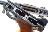 Mauser, German P08 Military WWII Luger, 9mmP, 5266n, FB00756 - 7 of 20