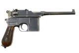 Mauser, C96, WWI, Wartime Commercial Pistol, Military accepted, 7.63mm, 342179, FB00829 - 2 of 16