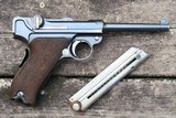 DWM 1900 Swiss Luger, Military, Wide Trigger, 4680, A-129 - 8 of 20