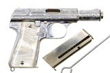 Astra, 3003 Chromed, Deep Factory Engraved, .380ACP, 716032, A-1746 - 2 of 17