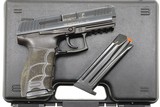 H&K P30 Pistol, Basel Police Contract, Case, Spare Magazine, 129 006722, I 1252