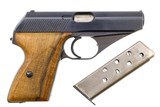 Mauser, Late War HSc pistol, 793838, 7.65mm, Capture Paper, A-760 - 2 of 14