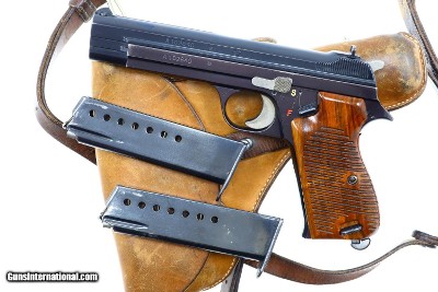 SIG, P49, Early High Polish, Military, Holster, A102840, I-268