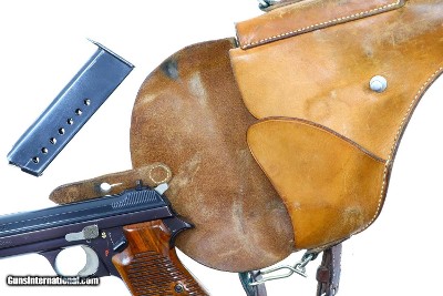 SIG, P49, Early High Polish, Military, Holster, A102840, I-268 - Image 13 of 14