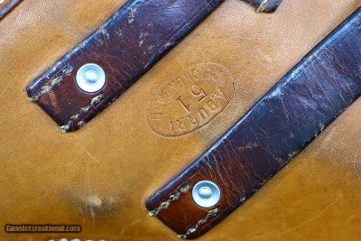 SIG, P49, Early High Polish, Military, Holster, A102840, I-268 - Image 12 of 14