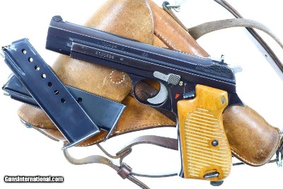 SIG, P49, Early High Polish, Military, Rig, A100494, I-1157