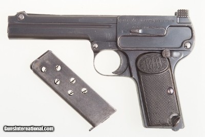 Dreyse 1910 in 9mmP, matching magazine.1