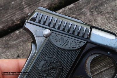 Savage, Prototype, .25 ACP, 1001M, PCA-118 - Image 7 of 12