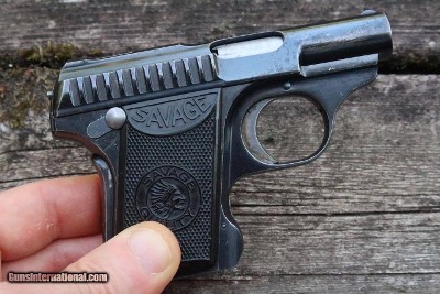 Savage, Prototype, .25 ACP, 1001M, PCA-118 - Image 9 of 12
