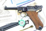 Mauser, P08 Luger, 70 Jahre Pistol, 9mm, 155von250R, FB00909 - 1 of 11