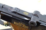 Mauser, P08 Luger, 70 Jahre Pistol, 9mm, 155von250R, FB00909 - 6 of 11