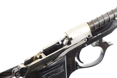 Walther .22 LR PP pistol, Early w/ Boxed mag, 168459p, A-91 - Image 14 of 16