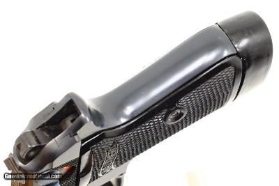 Walther .22 LR PP pistol, Early w/ Boxed mag, 168459p, A-91 - Image 7 of 16