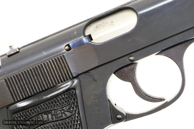 Walther .22 LR PP pistol, Early w/ Boxed mag, 168459p, A-91 - Image 5 of 16