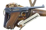 DWM, Swiss Military, 1906 Luger, Holster, #15037, I-1167 - 2 of 17