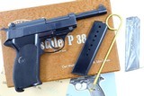 Walther P38 Pistol, Hi Polish Commercial, 9mm, 306074, FB00922 - 2 of 14