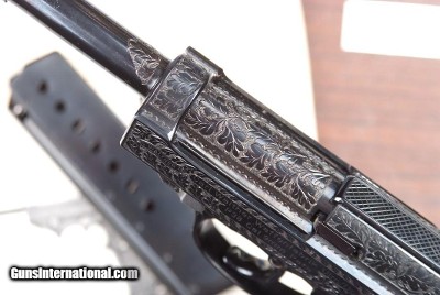 Walther, P38, Blue Engraved, Matching Box, Target, 415188, A-1306 - Image 5 of 17