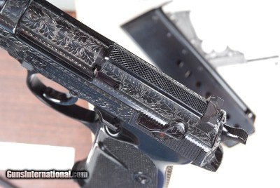 Walther, P38, Blue Engraved, Matching Box, Target, 415188, A-1306 - Image 15 of 17