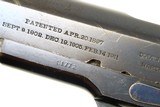 Colt, Super Early, 1911 Commercial Pistol, .45 ACP, C1772, FB00897 - 3 of 24