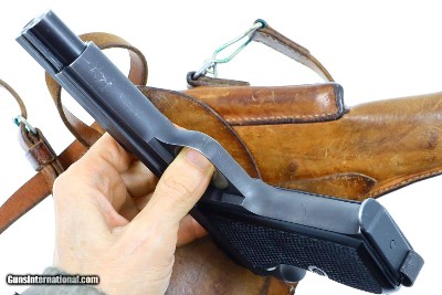 SIG, P49, Swiss Military, Matte Finish, Holster, A163525, I-1209 - Image 10 of 14