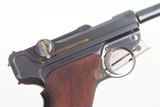 Very Early DWM 1900 Commercial Luger, Unrelieved Frame, A-1346 - 4 of 17