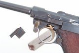 Very Early DWM 1900 Commercial Luger, Unrelieved Frame, A-1346 - 5 of 17