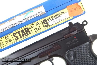 Star, Spanish Model 28 DA, near NIB, 1599226, A-1524 - Image 9 of 10