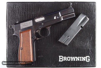 FN, Browning, High Power, 1960s, Factory Cased, A-1569