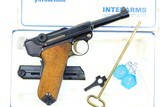 Stunning Mauser Luger, Interarms, 11.008361, FB00931 - 2 of 16