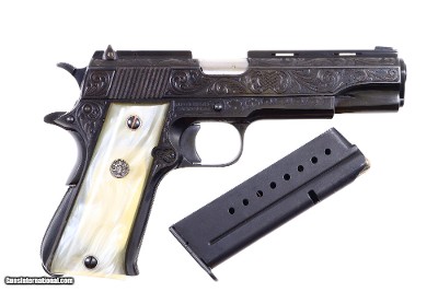 Gabilondo y Cia, Llama VIII pistol, Engraved, Boxed, 9mm L., 695002, A-1712