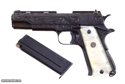 Gabilondo y Cia, Llama VIII pistol, Engraved, Boxed, 9mm L., 695002, A-1712 - Image 2 of 14