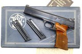 S&W, Model 41 EFS pistol, Matching Box, A167561, FB00713 - 1 of 16