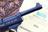 Phenomenal Walther, P38, German Pistol, 50 Year Commemorative, NIB, 034, I-1027 - 14 of 16