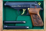 Walther, PP, 50 Jahre, German Pistol, Cased Ensemble, 7.65mm, CW029, I-1056 - 4 of 12