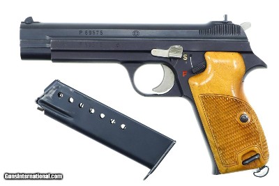 SIG, P210-2, Swiss Matte Finish, Highlight Sights, P69575, I-275