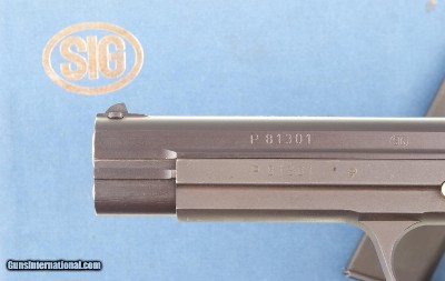 SIG P210-6, Swiss, Matte, Extra Barrel, P81301, I-296 - Image 3 of 12
