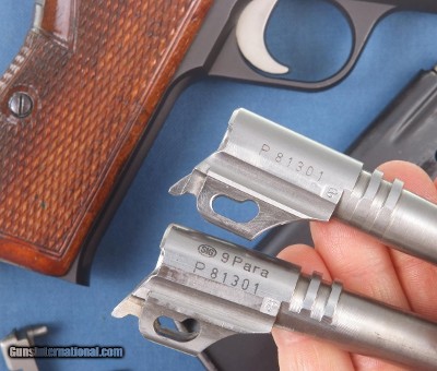 SIG P210-6, Swiss, Matte, Extra Barrel, P81301, I-296 - Image 11 of 12