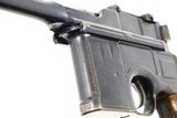Mauser, C96, WWI, Wartime Commercial Pistol, Military accepted, 7.63mm, 249615, FB00828 - 7 of 17