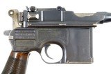 Mauser, C96, WWI, Wartime Commercial Pistol, Military accepted, 7.63mm, 249615, FB00828 - 4 of 17
