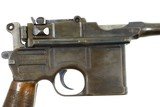 Mauser, C96, WWI, Wartime Commercial Pistol, Military accepted, 7.63mm, 306285, FB00831 - 2 of 13