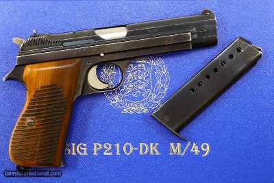 SIG M49, Danish Military, High Polish, Matching Box, 8684, I-1197 - Image 2 of 13