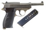 Mauser P38, byf 44 code, Phosphate, WWII German Pistol, 6870d, FB00795 - 2 of 23
