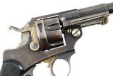 French 1873 Revolver, Reworked 1874, SN 11, ANTIQUE, O-39 - 4 of 15