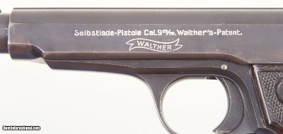 Walther Model 6, super desirable. Investment Quality, A-919 - Image 6 of 12
